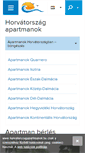 Mobile Screenshot of horvatorszagapartmanok.hu